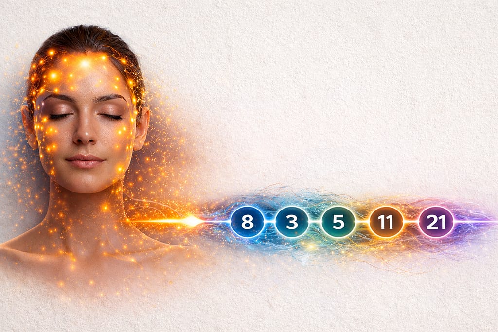 SAF energy chain visualization showing numbered harmony points